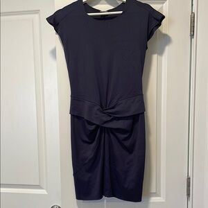 Elegant Navy Blue Dress